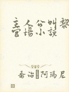 主人公叫黎锦的官场小说