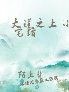大道之上 小说 宅猪