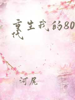 重生我的80年代