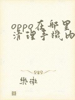 oppo在哪里清理手机内存