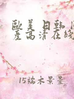 欧美 日韩 国产高清在线