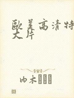 欧美高清特黄a大片