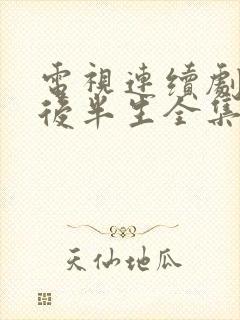 电视连续剧我的后半生全集总共多少集