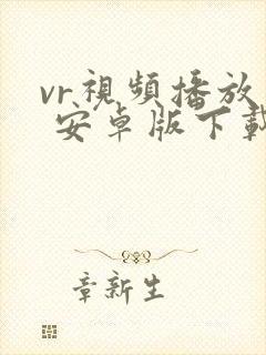 vr视频播放器 安卓版下载