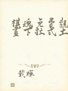 棋魂免费观看漫画下拉式土豪漫画