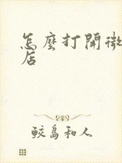 怎么打开微软商店