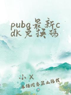pubg最新cdk兑换码