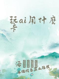 玩ai用什么显卡