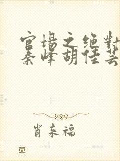 官场之绝对权力秦峰胡佳芸小说全集