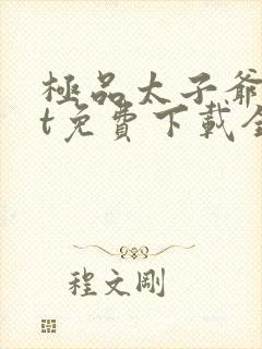 极品太子爷txt免费下载全集