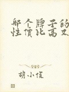 哪个牌子的平板性价比高又好用