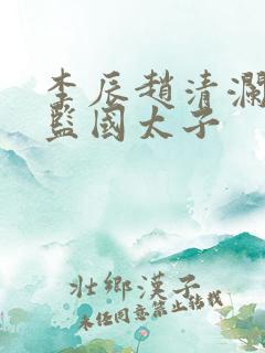 李辰赵清澜赵蕊监国太子