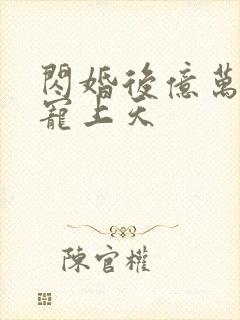 闪婚后亿万总裁宠上天