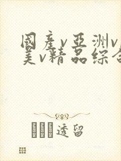 国产v亚洲v欧美v精品综合