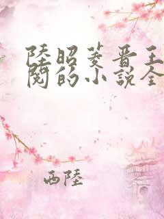 陆昭菱晋王周时阅的小说全文免费阅读