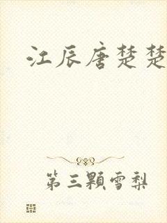 江辰唐楚楚最新