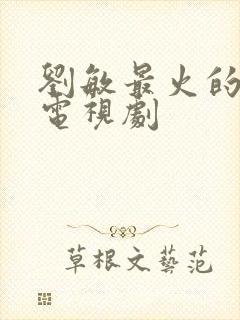 刘敏最火的5部电视剧