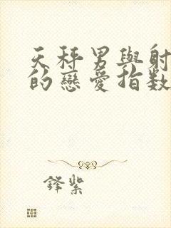 天秤男与射手女的恋爱指数