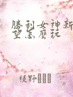 胜利女神新的希望怎么玩