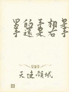 男的手相是看左手还是右手