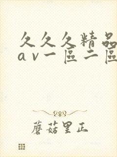 久久久精品人妻a v一区二区