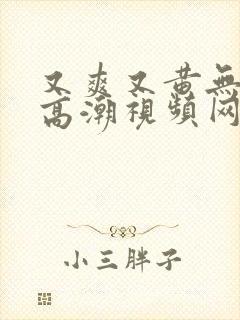 又爽又黄无遮挡高潮视频网站