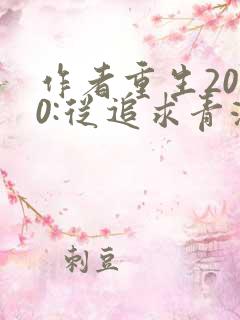 作者重生2000:从追求青涩校花同桌开始小说