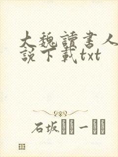 大魏读书人 小说下载txt
