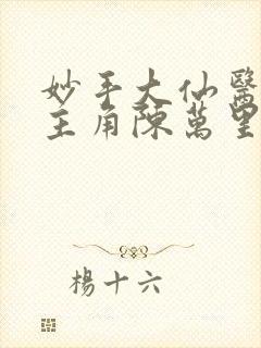 妙手大仙医小说主角陈万里,唐嫣然