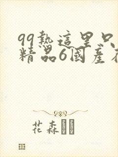 99热这里只有精品6国产在线