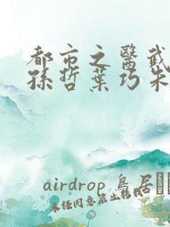 都市之医武双修孙哲叶巧朱颜