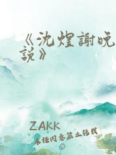 《沈煜谢晚烟小说》