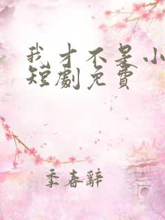 我才不是小可怜短剧免费