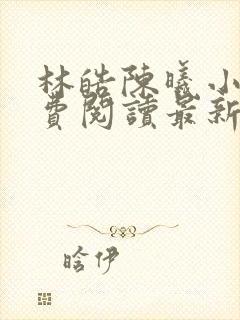 林皓陈曦小说免费阅读最新章节更新时间