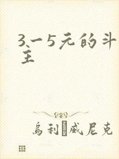 3一5元的斗地主
