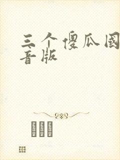 三个傻瓜国语配音版