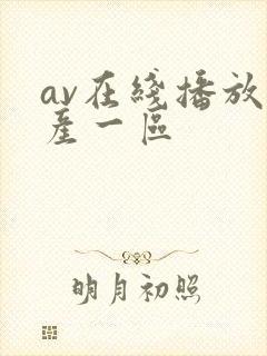 av在线播放国产一区