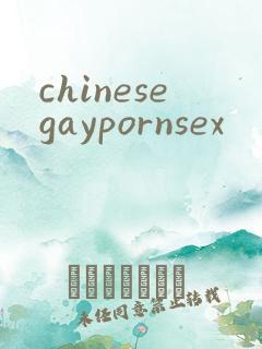 chinesegaypornsex