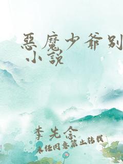 恶魔少爷别吻我 小说
