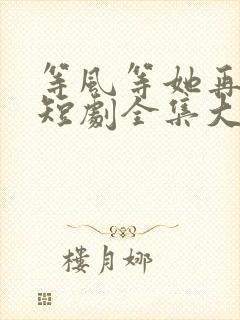 等风等她再回头短剧全集大结局