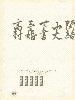 高手下山开局九封婚书大结局