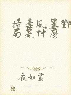 扫毒风暴邓工结局是什么