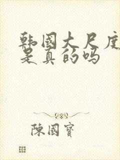 韩国大尺度电影是真的吗