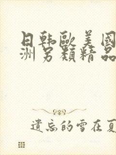 日韩欧美国产亚洲另类精品