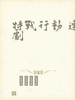 特战行动 连续剧