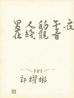 男人的午夜天堂在线观看