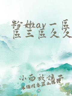 粉嫩av一区二区三区久久