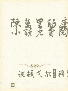 陈万里的唐嫣然小说免费阅读