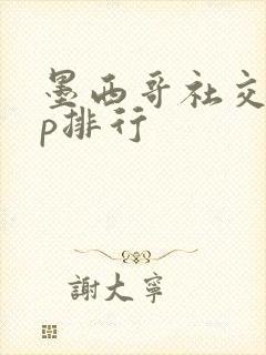 墨西哥社交app排行