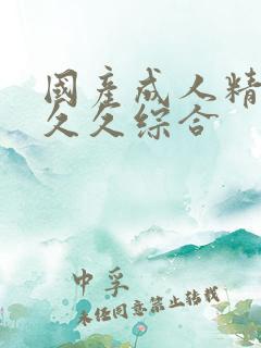 国产成人精品久久久综合